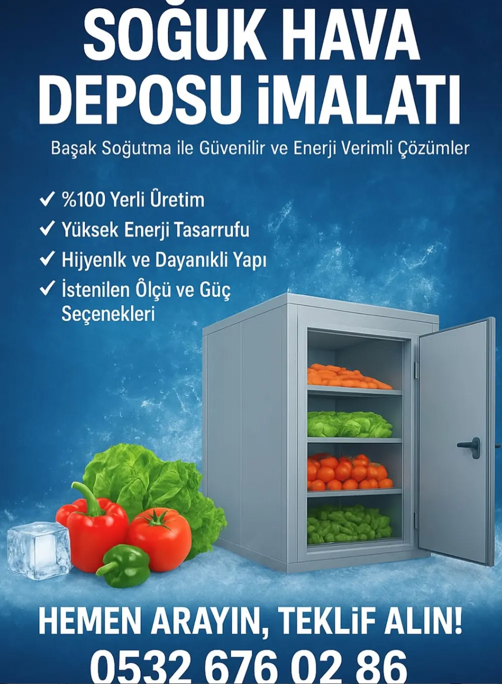 Soğuk Hava Deposu İmalatı